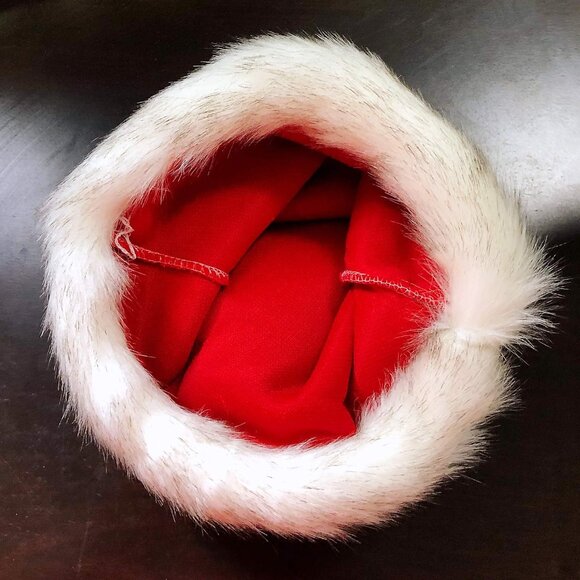 Women Red Deluxe Christmas Santa Hats main image 7